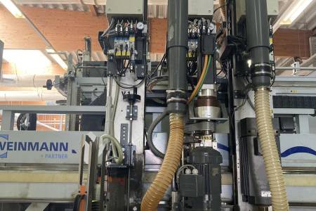 Machining centre for prefabricated houses WEINMANN WMD 10 Machining centre for prefabricated houses WEINMANN WMD 10 - Thumbnail 6