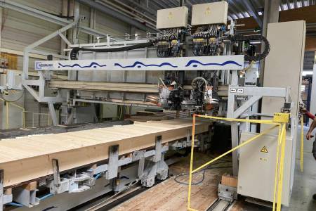 Machining centre for prefabricated houses WEINMANN WMD 10 Machining centre for prefabricated houses WEINMANN WMD 10 - Thumbnail 2