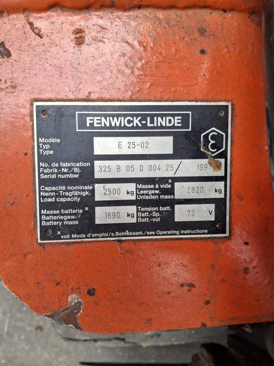LINDE E 25 -02 - Thumbnail 13
