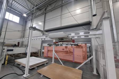 Automatic panel storage & retrieval system BARBARIC HBX 150 - Thumbnail 9