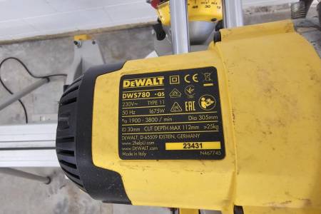 Cross cut saw DEWALT DWS 780-QS - Thumbnail 12