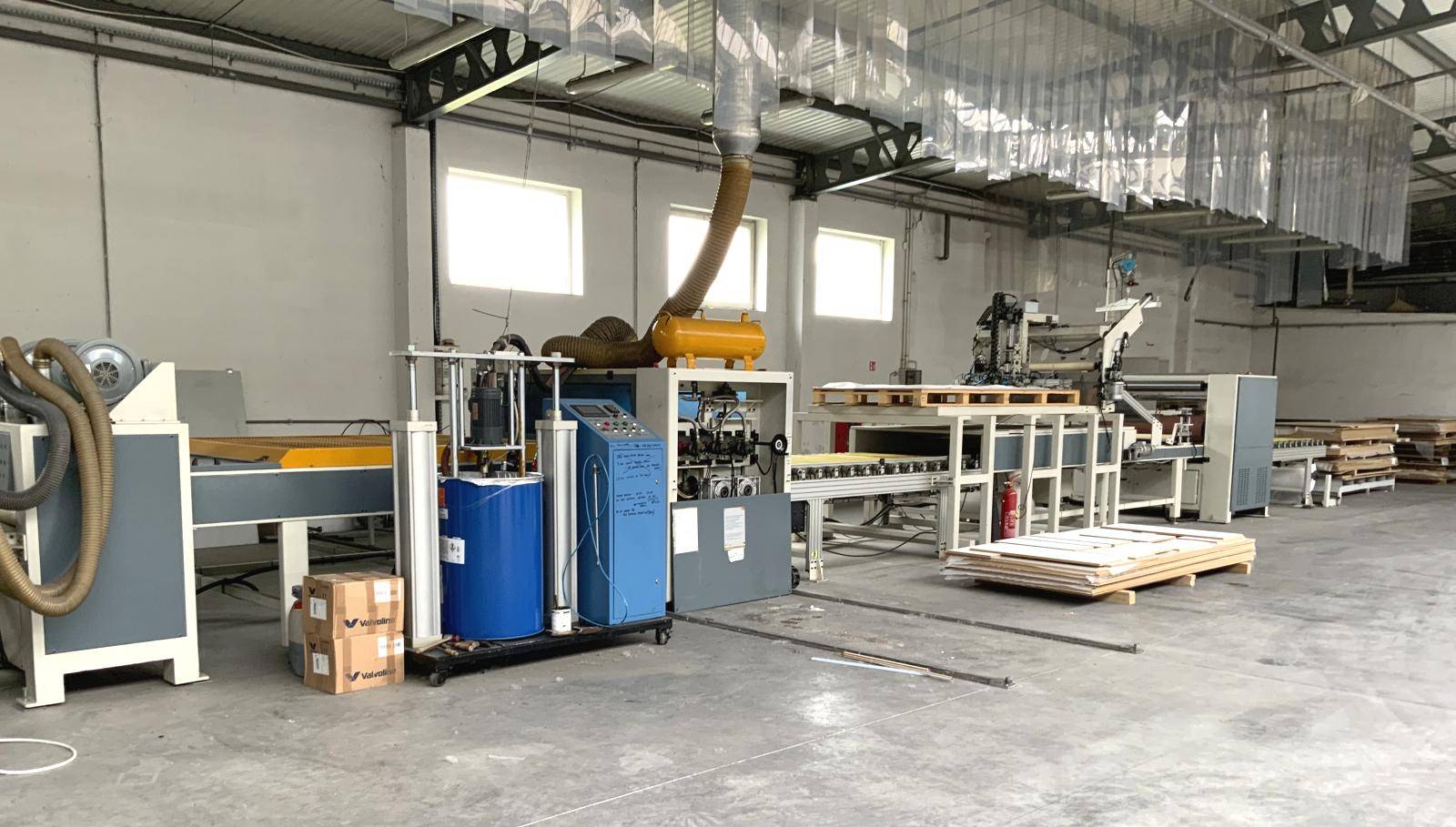 Laminating line GUANGZHOU HESSAN WOODWORKING HY-PUR-1400 Laminating line GUANGZHOU HESSAN WOODWORKING HY-PUR-1400 - Thumbnail 5