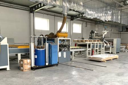 Laminating line GUANGZHOU HESSAN WOODWORKING HY-PUR-1400 Laminating line GUANGZHOU HESSAN WOODWORKING HY-PUR-1400 - Thumbnail 6