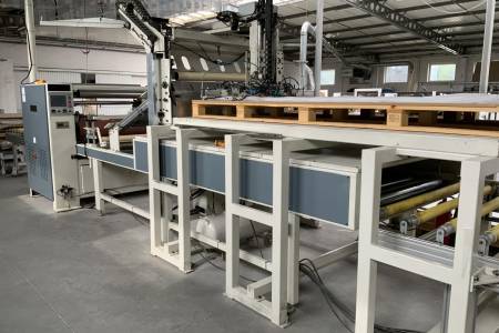 Laminating line GUANGZHOU HESSAN WOODWORKING HY-PUR-1400 Laminating line GUANGZHOU HESSAN WOODWORKING HY-PUR-1400 - Thumbnail 10
