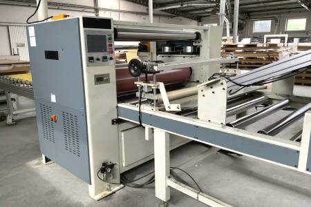 Laminating line GUANGZHOU HESSAN WOODWORKING HY-PUR-1400 Laminating line GUANGZHOU HESSAN WOODWORKING HY-PUR-1400 - Thumbnail 4