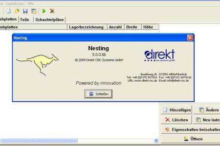 DIREKT CNC NC-HOPS 5.6 inkl. Direkt Nesting Modul DIREKT CNC NC-HOPS 5.6 inkl. Direkt Nesting Modul - Thumbnail 2