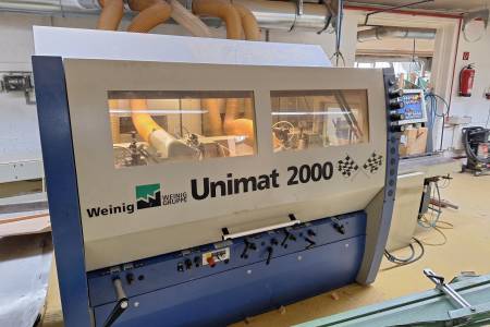 WEINIG UNIMAT 2000 + Einzugsmagazin EM11 - Image 1