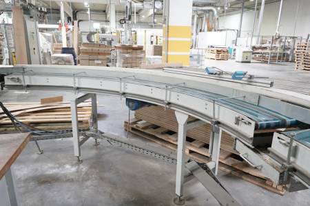 Line for the production of three-layer parquet flooring BÜRKLE Line for the production of three-layer parquet flooring BÜRKLE - Thumbnail 30