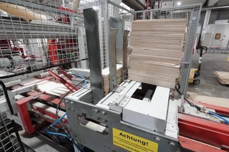 Line for the production of three-layer parquet flooring BÜRKLE Line for the production of three-layer parquet flooring BÜRKLE - Thumbnail 52