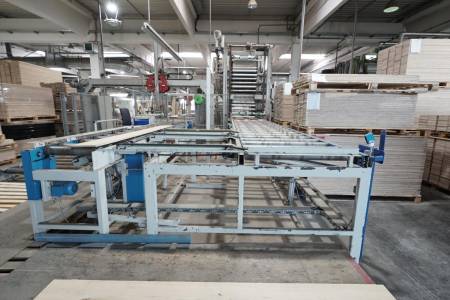 Line for the production of three-layer parquet flooring BÜRKLE Line for the production of three-layer parquet flooring BÜRKLE - Thumbnail 87