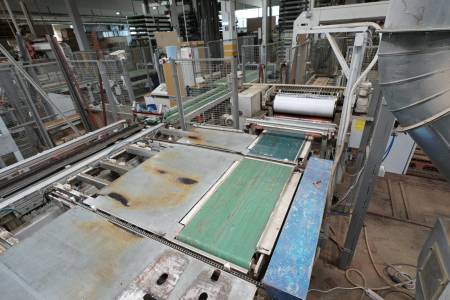 Line for the production of three-layer parquet flooring BÜRKLE Line for the production of three-layer parquet flooring BÜRKLE - Thumbnail 107