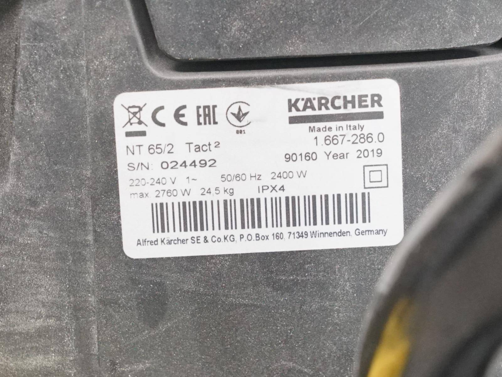 Bolsas para aspiradora NT 65/2 Karcher x 5 und - Karcher