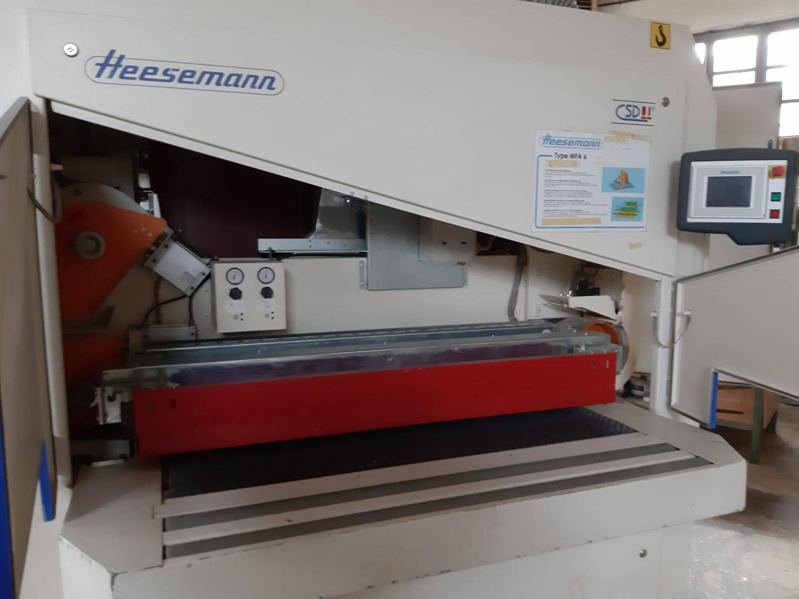 Wide belt sander HEESEMANN MFA 6 IMPRESSION buy second-hand