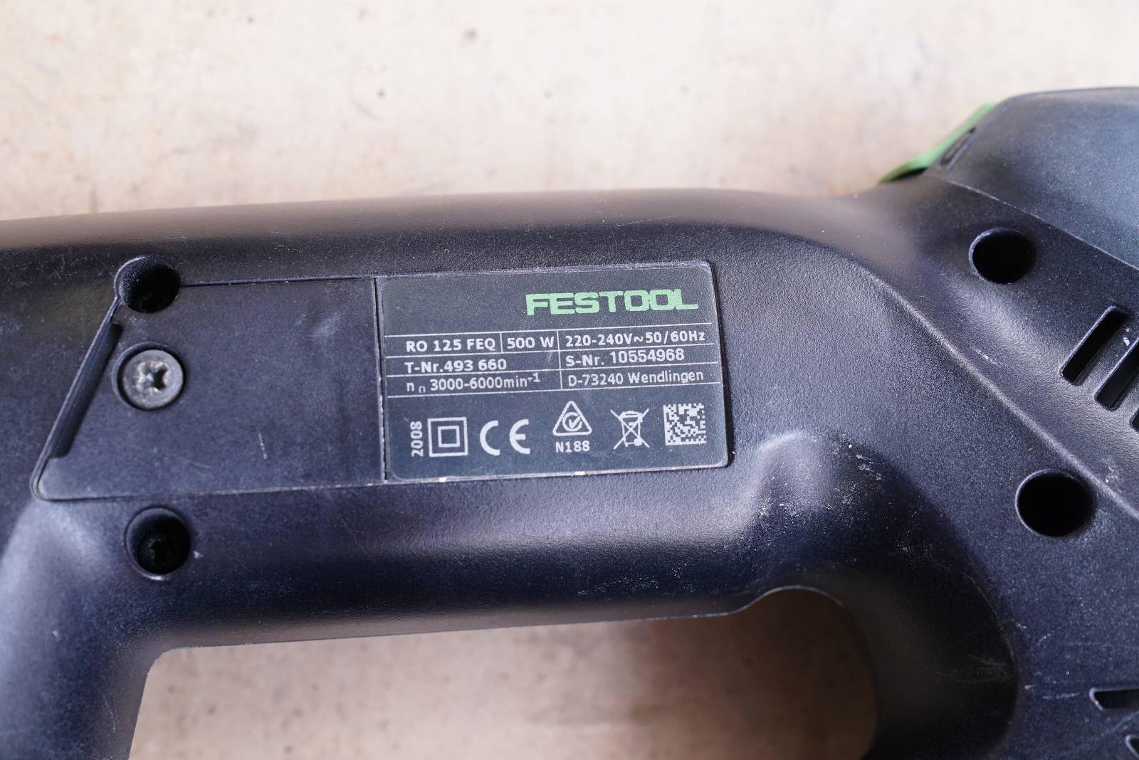 Carboncini Per Motorino Di Avviamento Festool RO 125 FEQ E RO 90 DX FEQ - Ricambio Compatibile Con Spegnimento Automatico - Confezione Da 2 Pezzi - Foto 7