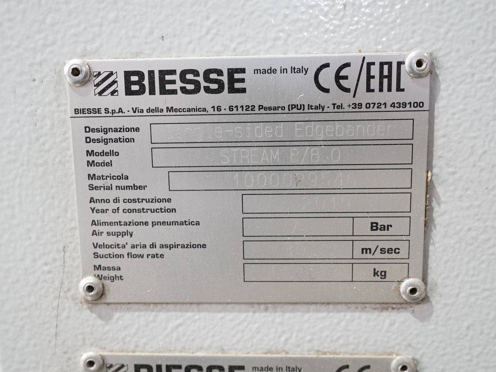 BIESSE STREAM B 8.0 - Thumbnail 130