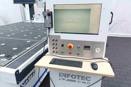 CNC router INFOTEC PRO 3121 CNC router INFOTEC PRO 3121 - Thumbnail 2
