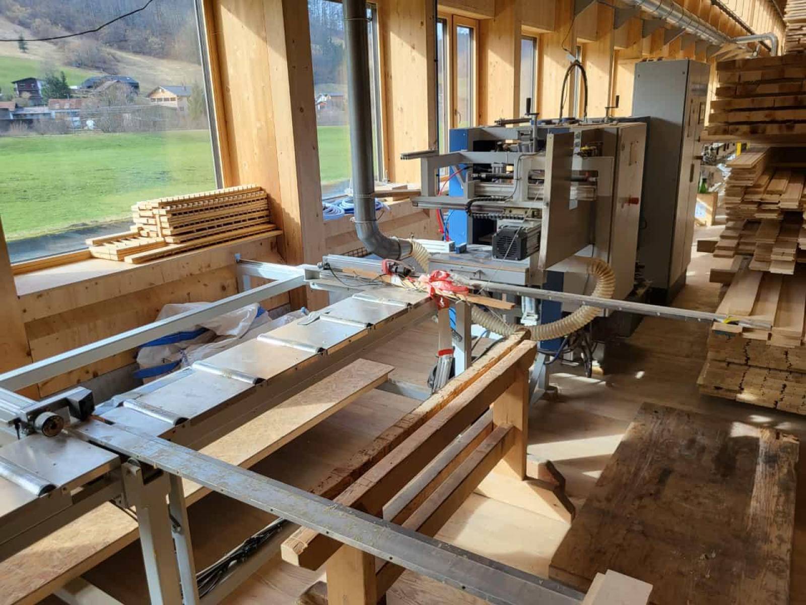 GÖTZINGER Finger jointing line buy second-hand