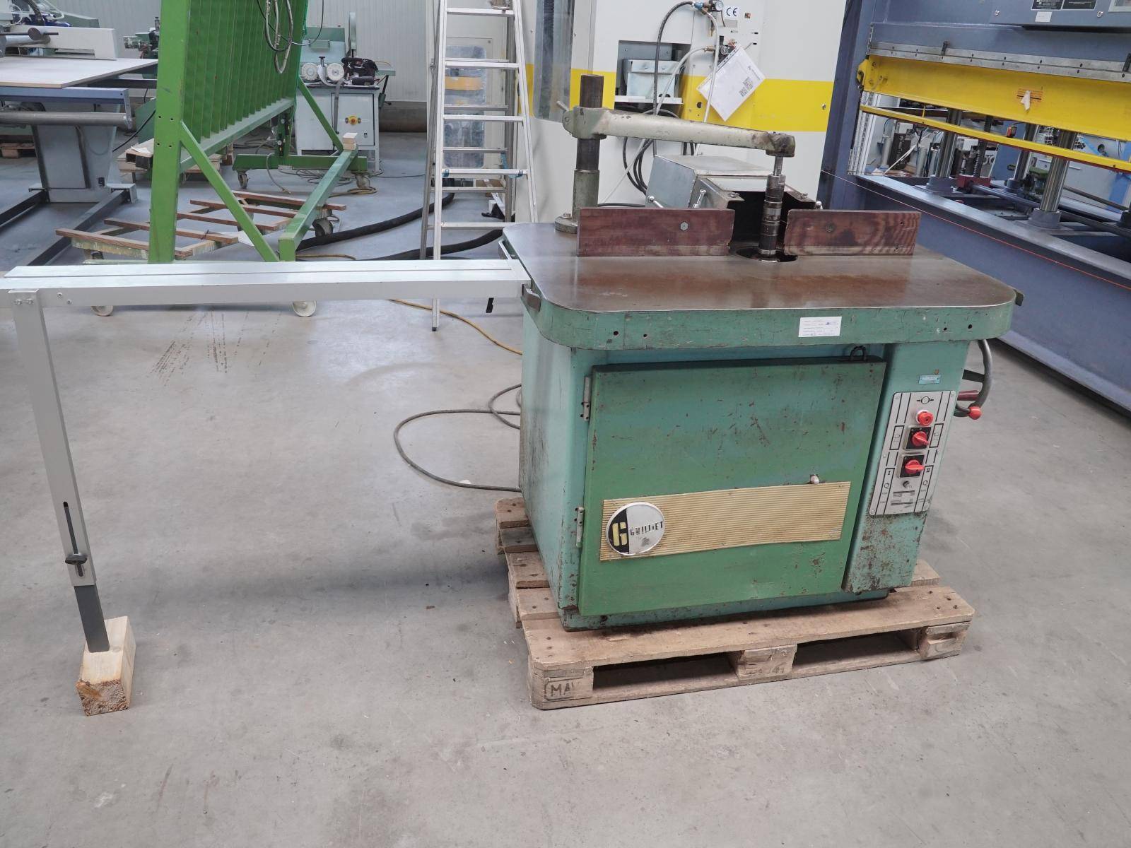 Spindle moulder GUILLIET + Aigner Tischverlängerung Spindle moulder GUILLIET + Aigner Tischverlängerung - Thumbnail 3