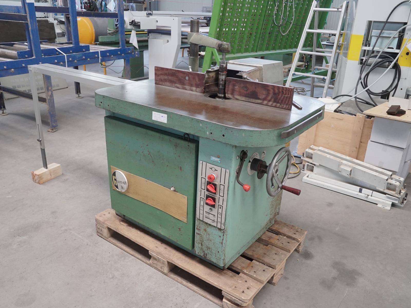 Spindle moulder GUILLIET + Aigner Tischverlängerung