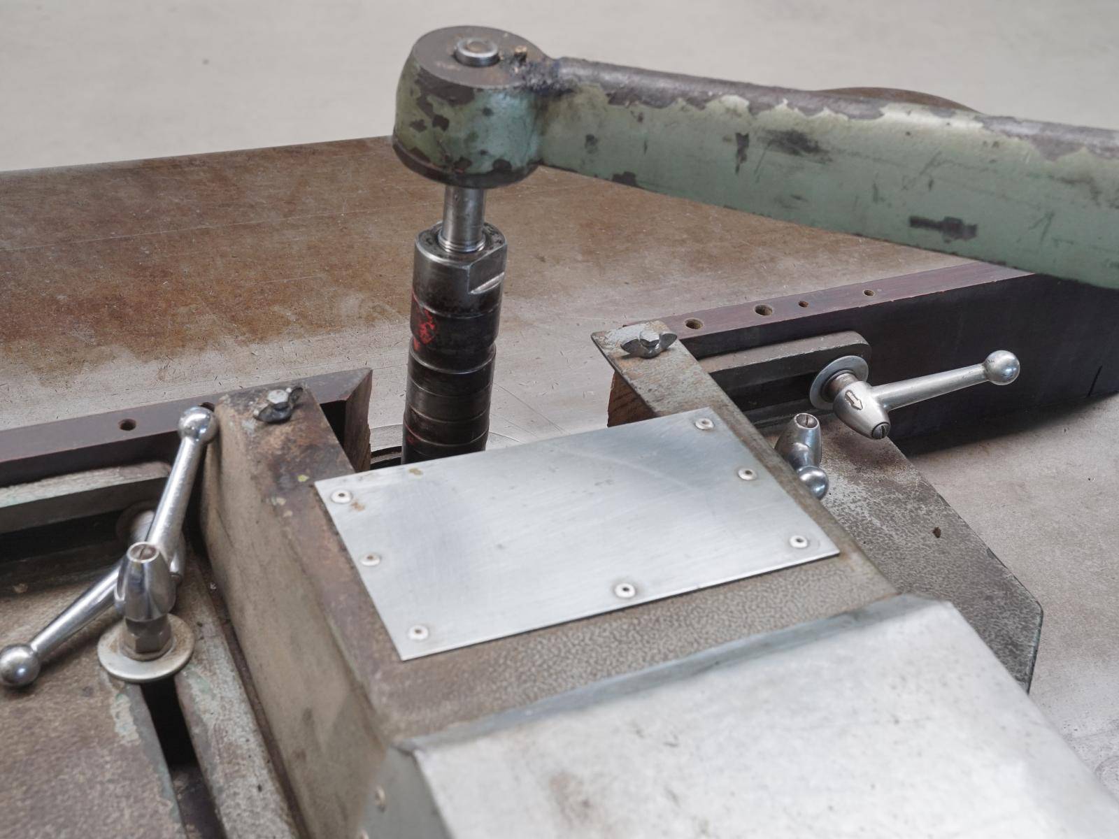Spindle moulder GUILLIET + Aigner Tischverlängerung Spindle moulder GUILLIET + Aigner Tischverlängerung - Thumbnail 9