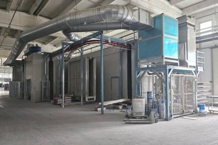 Complete coating line for wooden windows CEFLA WINCOATER by FALCIONI + CSF 40/VM + IFA 2000 Complete coating line for wooden windows CEFLA WINCOATER by FALCIONI + CSF 40/VM + IFA 2000 - Image 1