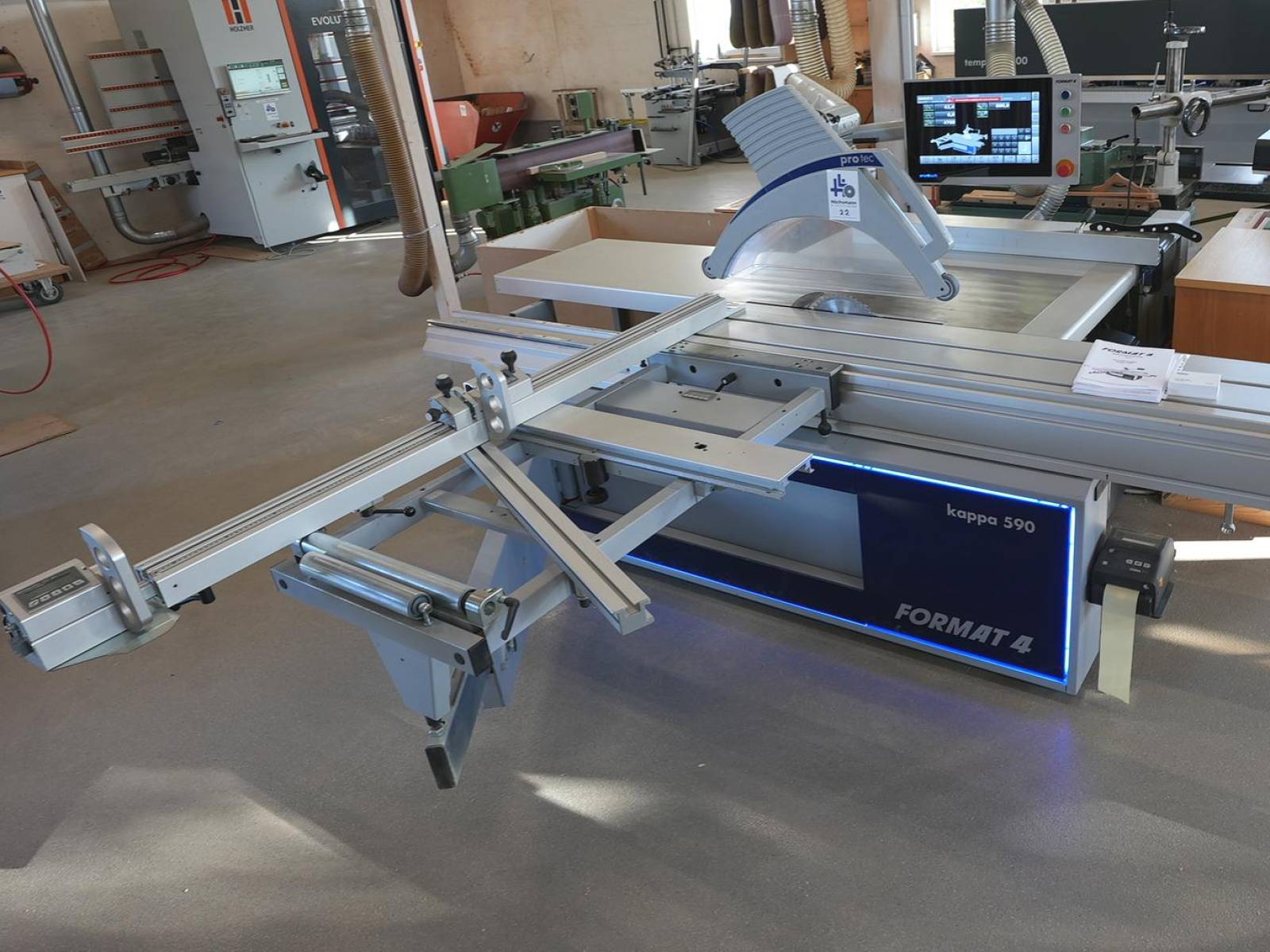 FORMAT 4 Sliding table saw KAPPA 590 e-motion buy second-hand