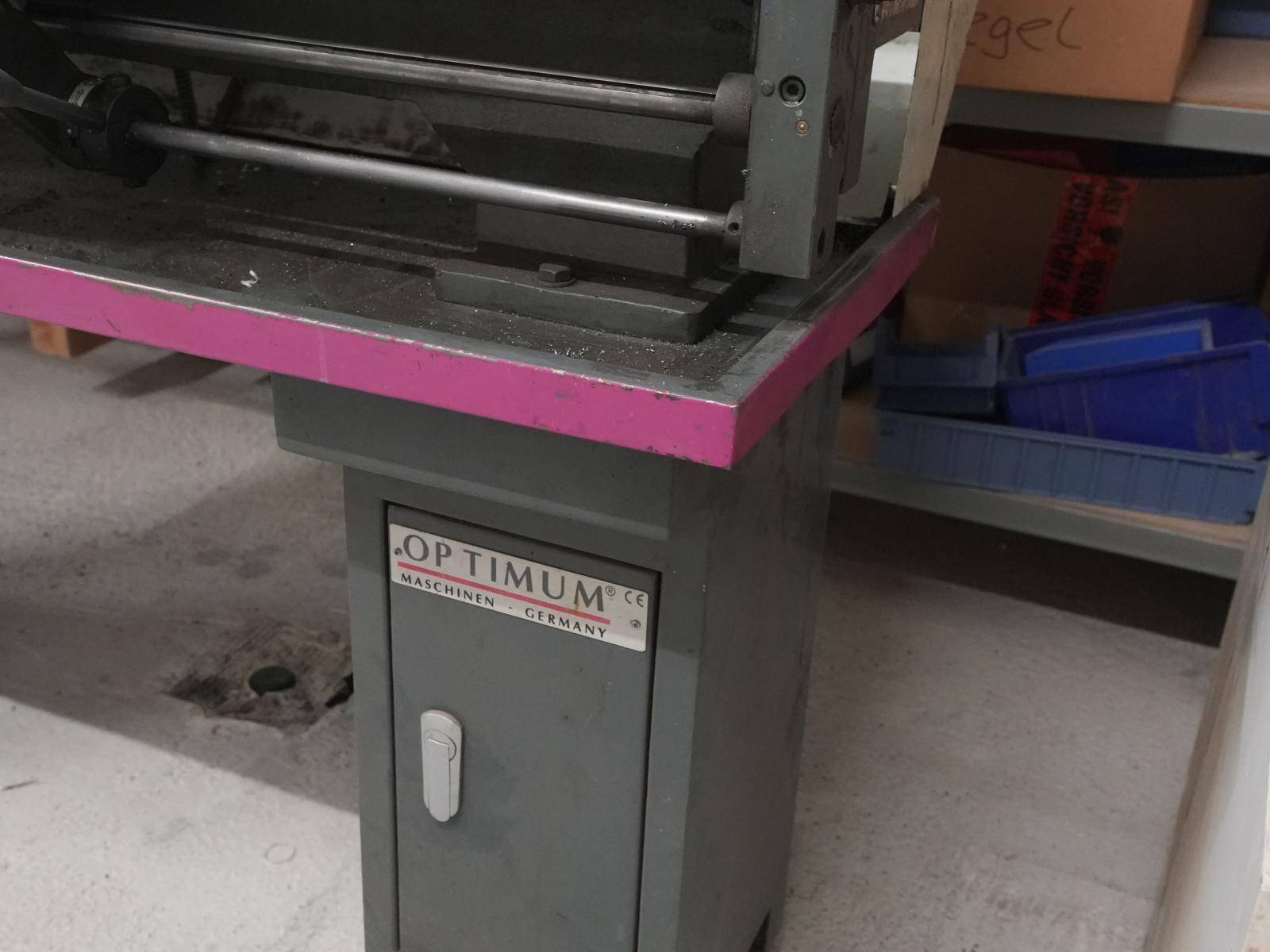 OPTIMUM Guide and traction spindle lathe D320X920 buy second-hand