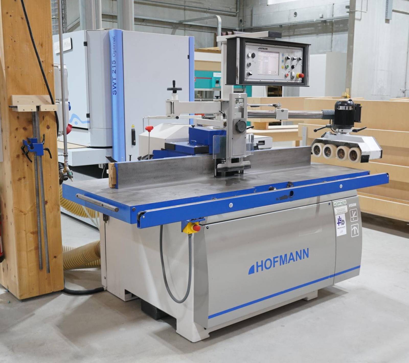 HOFMANN Tilting spindle moulder UFM 210 VISION buy second-hand