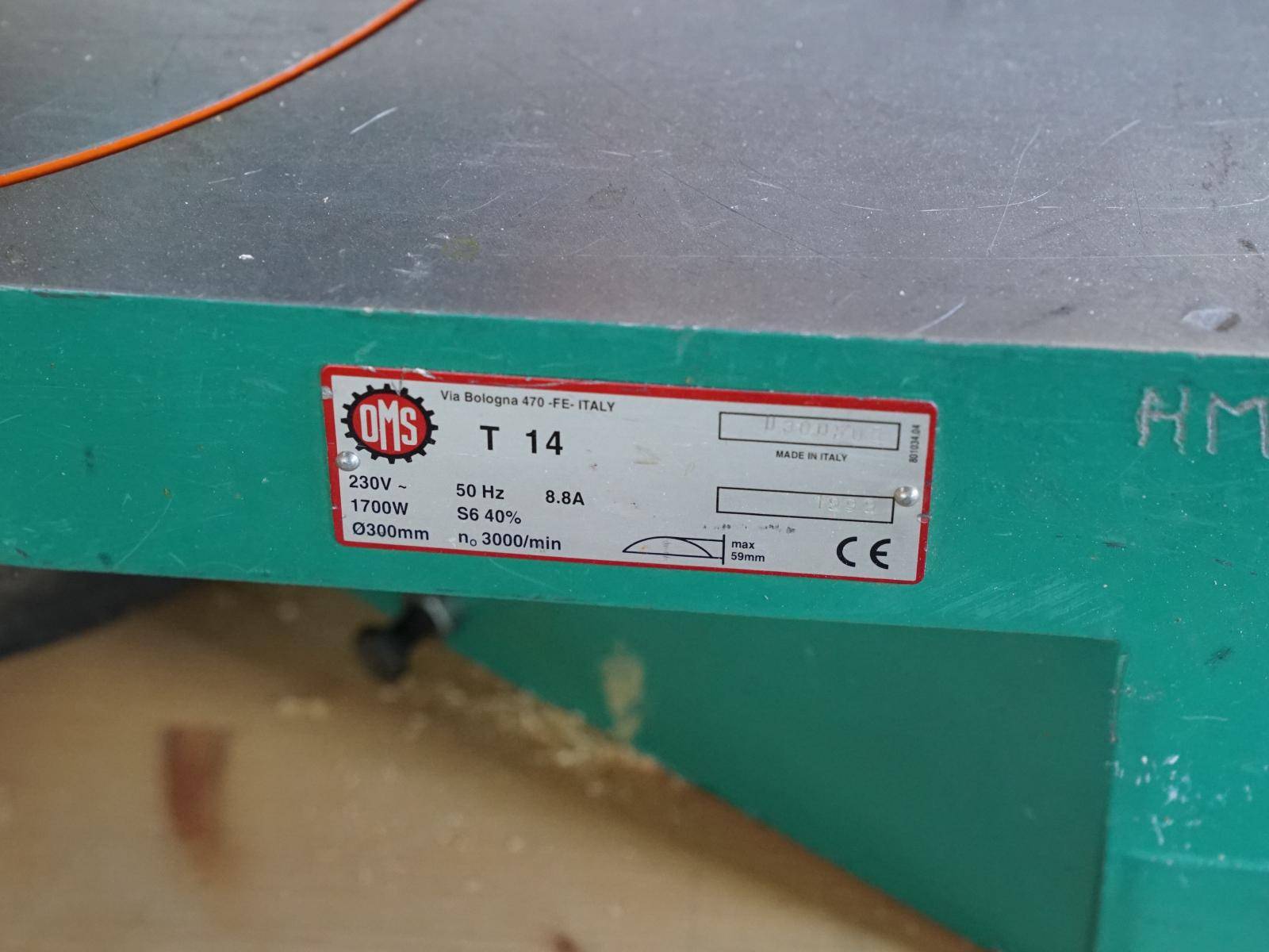 Auction 29.10.24: Cross cut saw OMS SPECIAL T14 SUPER