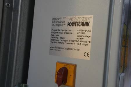 Lacquering room equipment HÖCKER POLYTECHNIK Lacquering room equipment HÖCKER POLYTECHNIK - Thumbnail 10