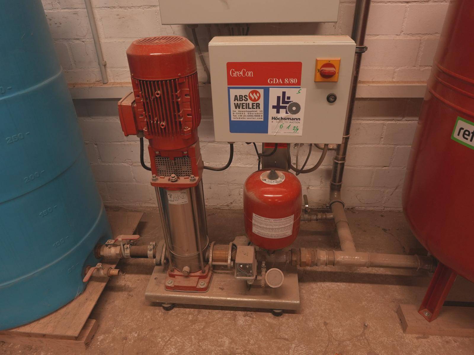 FAGUS-GRECON Spark extinguisher GDA 8/80 HUE7001-V03 buy second-hand