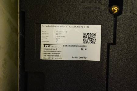 Spark extinguisher T&B ELECTRONIC BM6 - Thumbnail 54