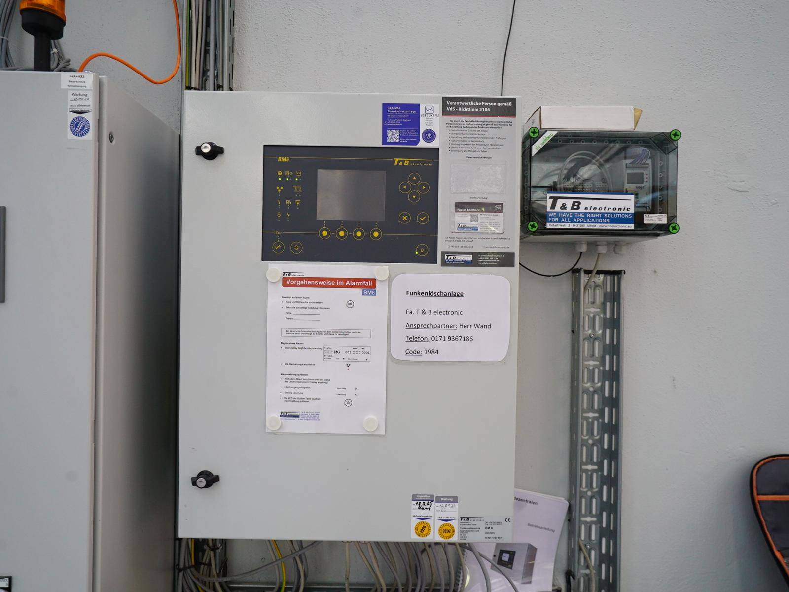Spark extinguisher T&B ELECTRONIC BM6 - Thumbnail 55