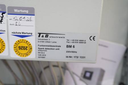 Spark extinguisher T&B ELECTRONIC BM6 - Thumbnail 63