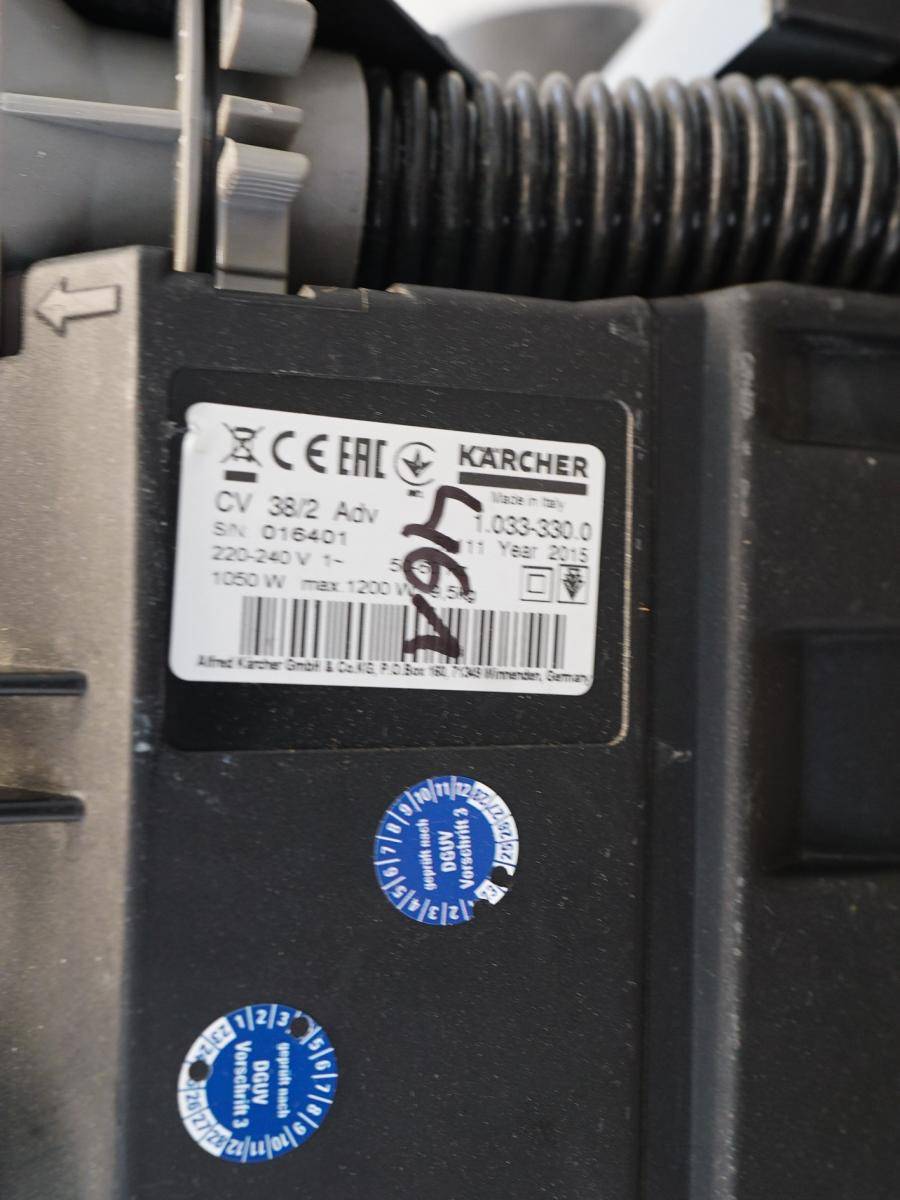 Industrial vacuum cleaner KÄRCHER CV 38/2 Adv - Thumbnail 13