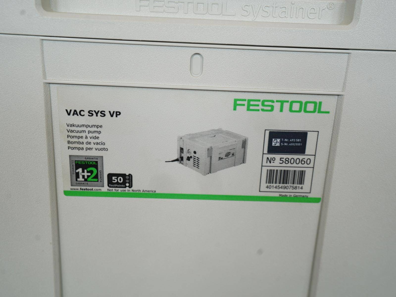 FESTOOL VAC-SYS VP + VAC SYS SE 1 (Set) - Thumbnail 10