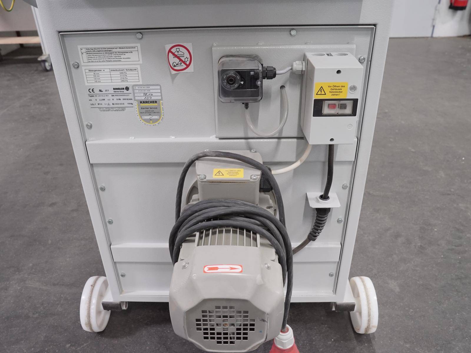 Mobile dust extraction RINGLER RE 120 Mobile dust extraction RINGLER RE 120 - Thumbnail 7