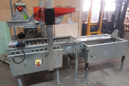 Box folding machine SOCO SYSTEM A/S F-100P + T-402-5-8-7 Box folding machine SOCO SYSTEM A/S F-100P + T-402-5-8-7 - Thumbnail 2