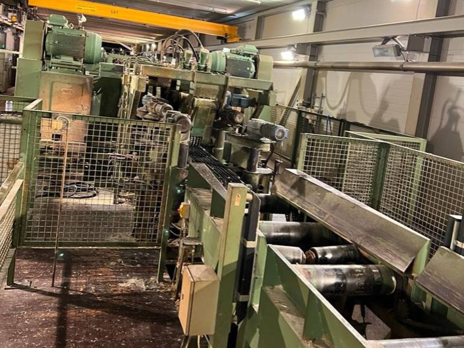 LINCK Profiling chipper canter plant Spaner-Profilieranlage + VK 820 3R ...