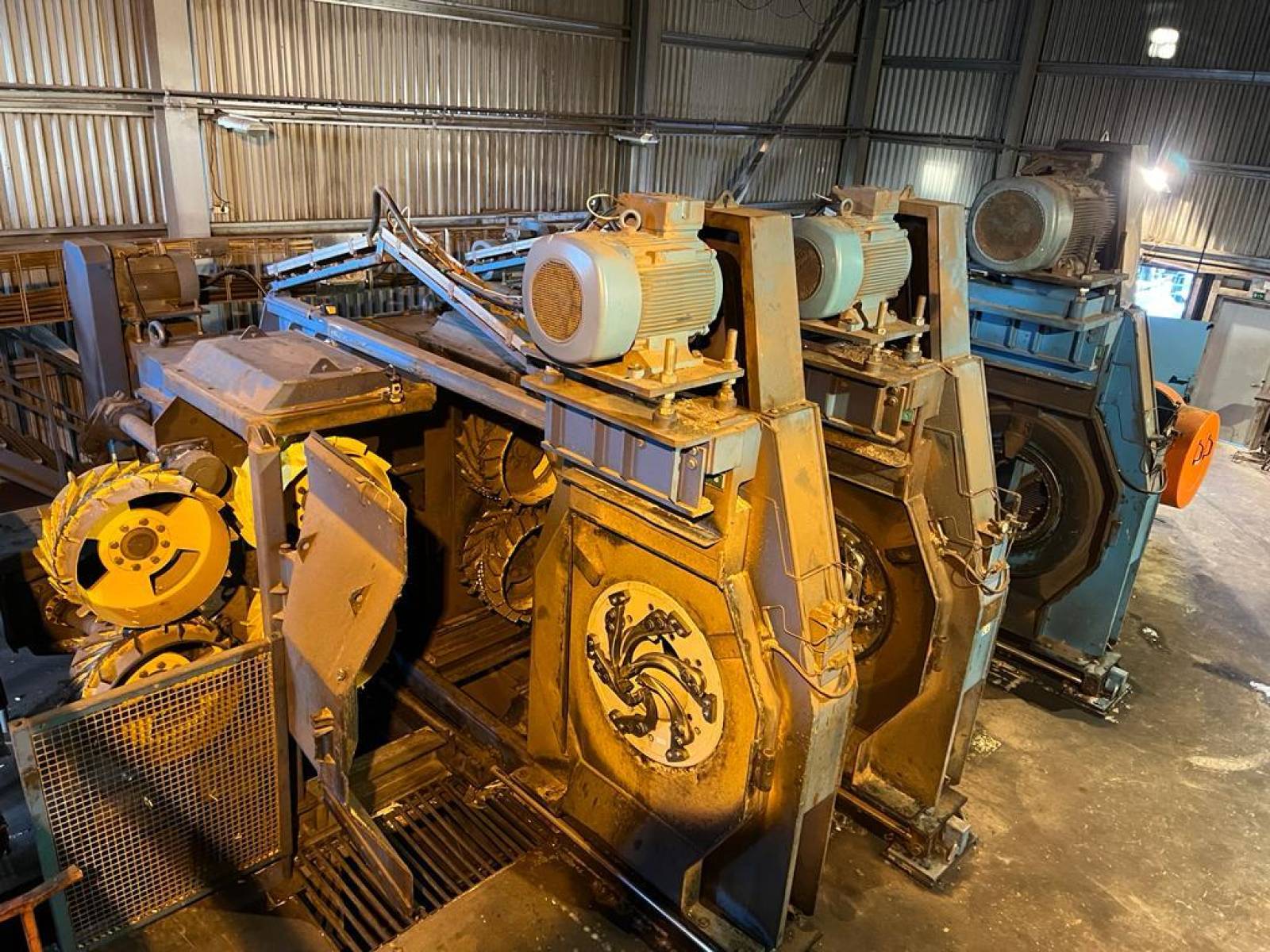 LINCK Profiling chipper canter plant Spaner-Profilieranlage + VK 820 3R ...
