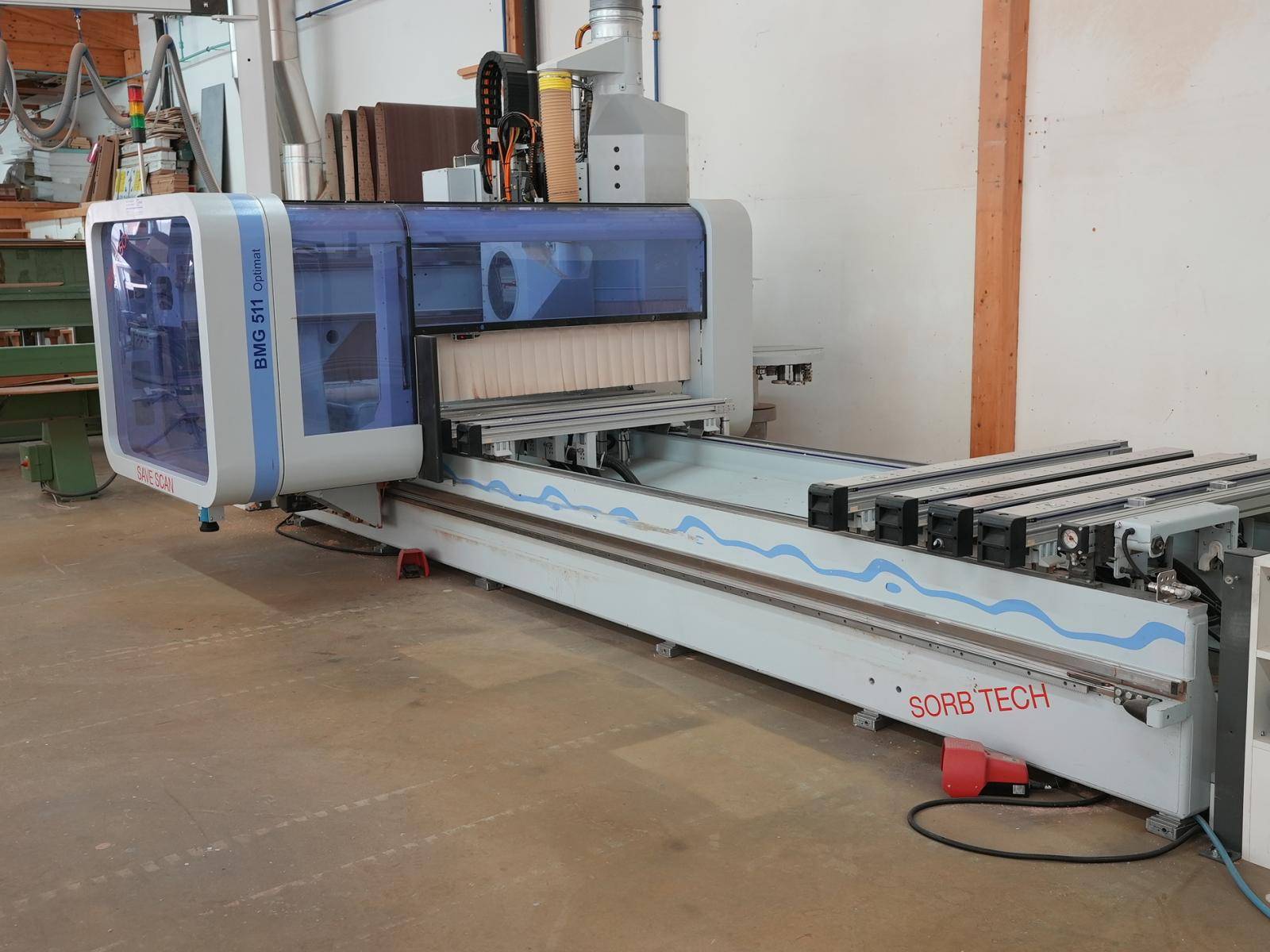 Homag Infeed Cnc Router HOMAG 5-axes CNC router BMG 511 /40/12/F/K Optimat buy second-hand