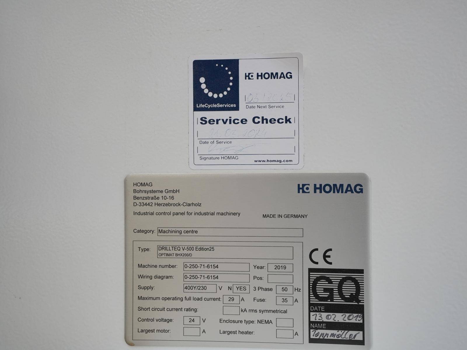 HOMAG DRILLTEQ V-500 Edition 25 BHX200/D Optimat - Thumbnail 88