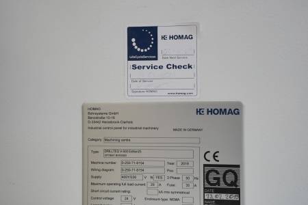 HOMAG DRILLTEQ V-500 Edition 25 BHX200/D Optimat - Thumbnail 90