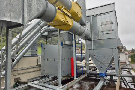 Dust extraction WEGO 2x CORAL Aircom 288-CC-CVS EX3D - Thumbnail 48