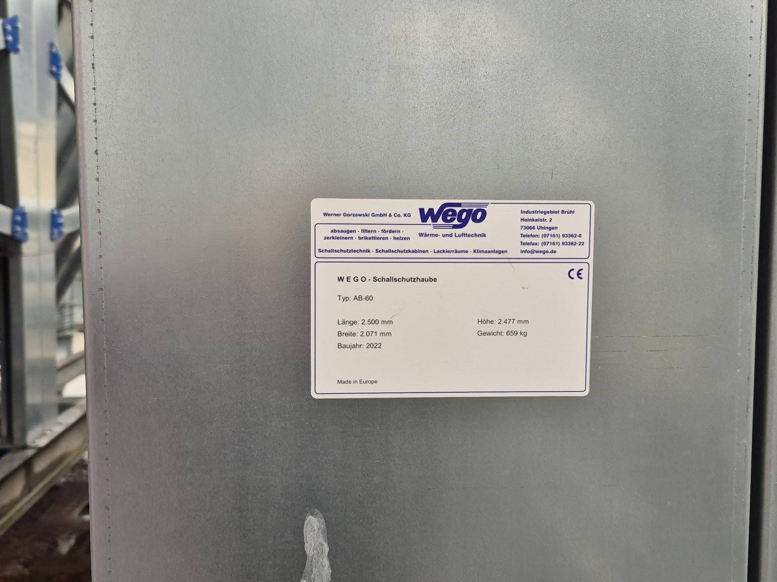 Dust extraction WEGO 2x CORAL Aircom 288-CC-CVS EX3D - Thumbnail 55