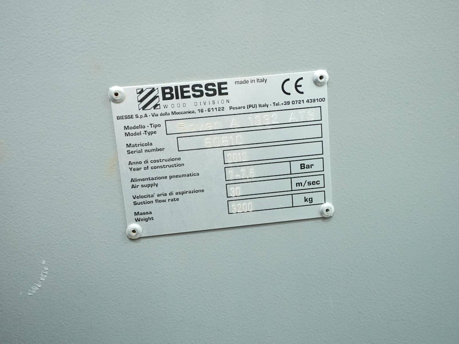BIESSE ROVER A 1332 ATS - Thumbnail 73