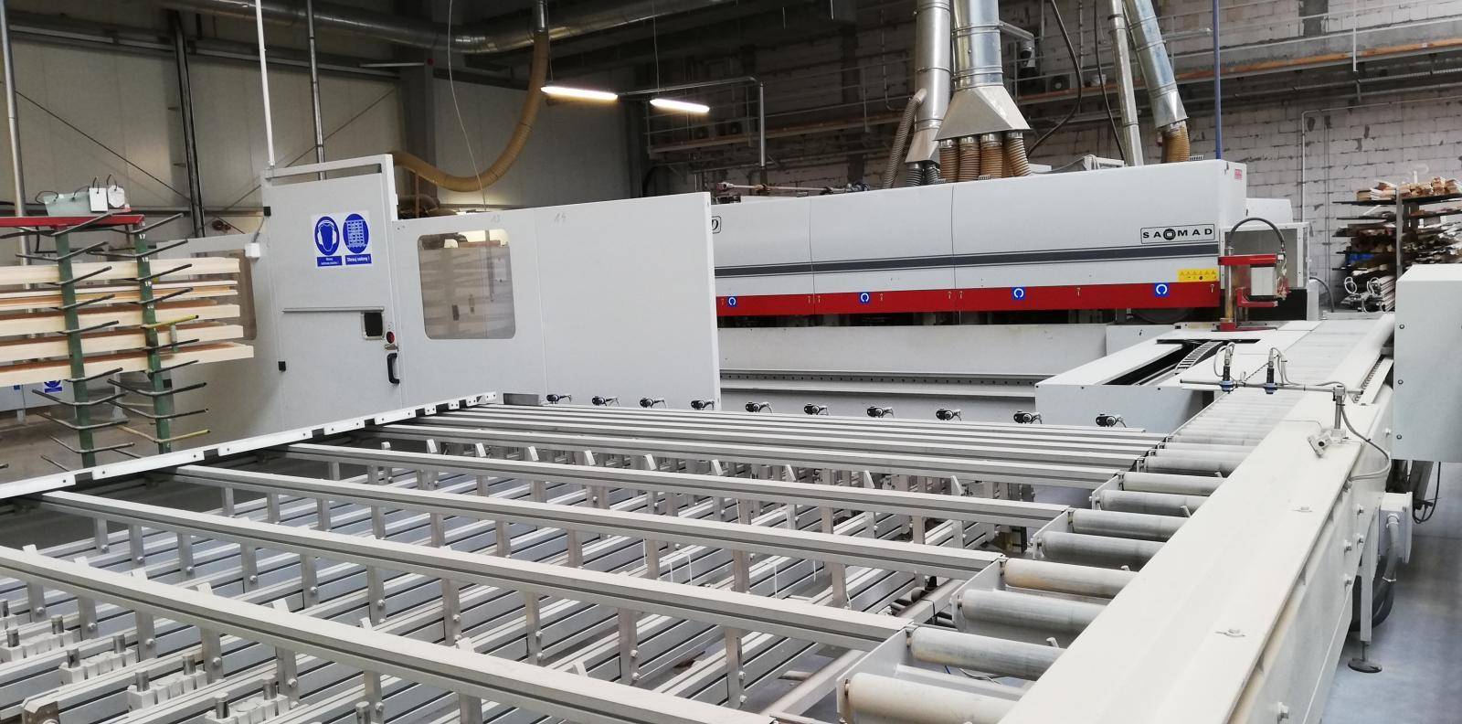 Angular window machining centre SAOMAD ROTOWOOD buy second-hand