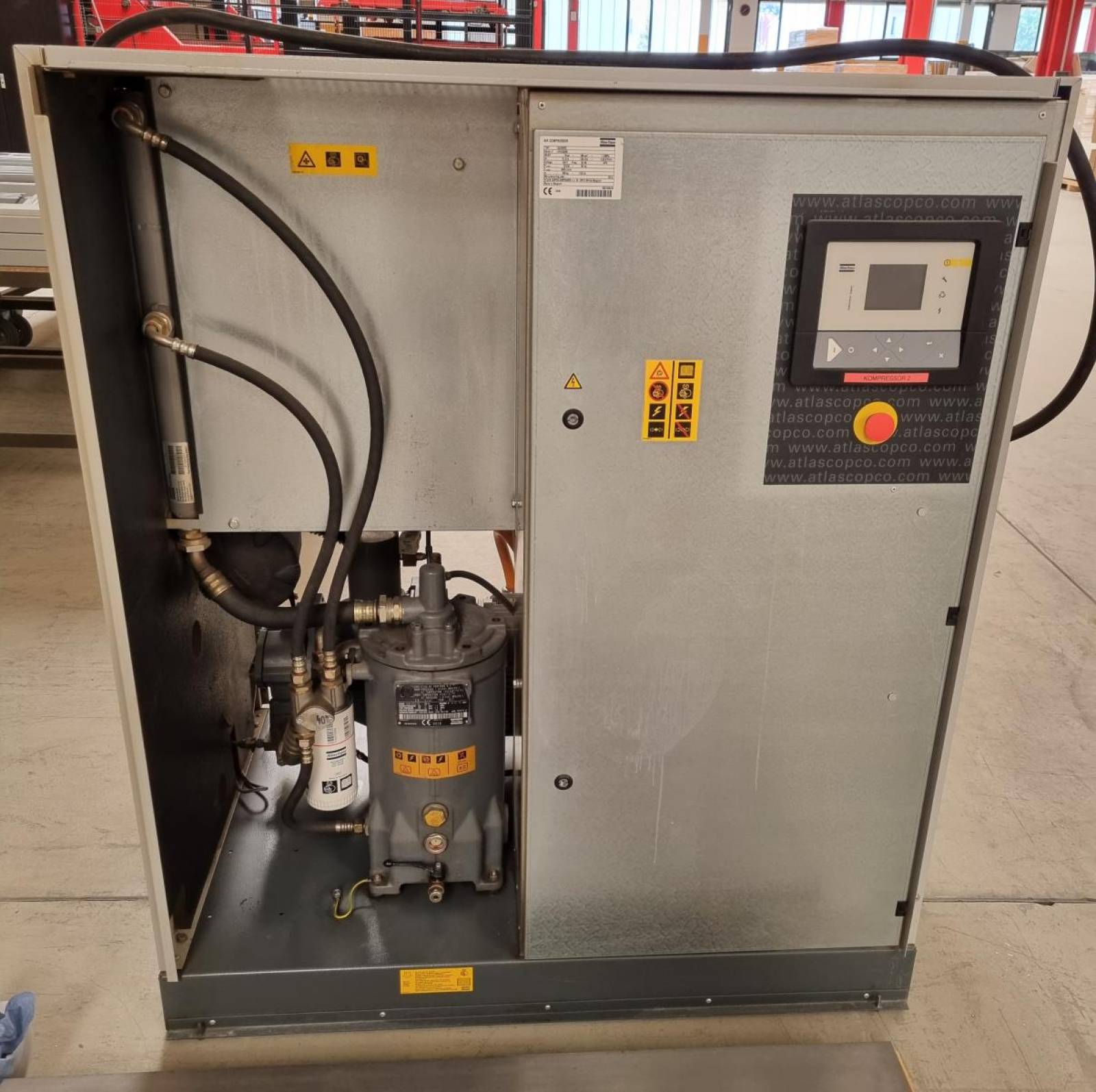 ATLAS COPCO Screw compressor GA 22 VSD buy second-hand