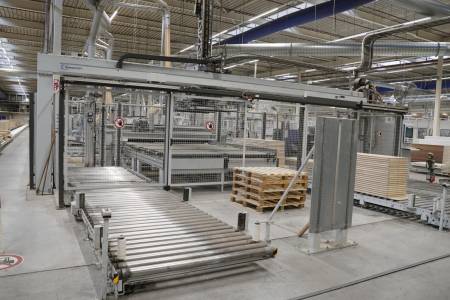 Multi-sided line for format processing and edge banding HOMAG Multi-sided line for format processing and edge banding HOMAG - Thumbnail 4