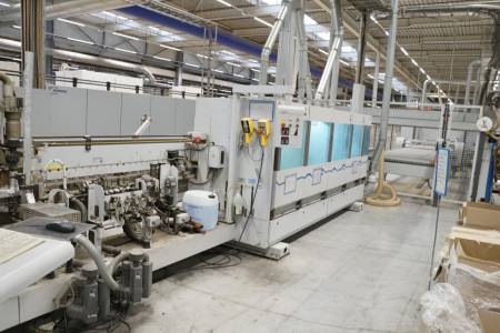 Multi-sided line for format processing and edge banding HOMAG Multi-sided line for format processing and edge banding HOMAG - Thumbnail 15